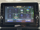 日産純正メモリーナビには、地デジTV、Bluetooth対応など充実した装備となっております♪