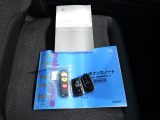 電動ウインチ用リモコン、スマートキー、取扱書、点検記録簿が付いております