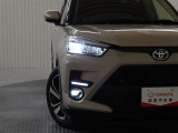 LEDヘッドライト&フォグライトで夜道を明るく照らしてくれるので安心♪