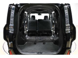 簡単なワンタッチ操作の3列目シートを跳ね上げば大きな荷物も積み込めます♪