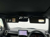 ★ミラー付きのサンバイザーが装備されています!