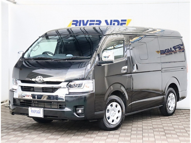 ハイエースバン 2.7 スーパーGL ワイド ロング ミドルルーフ 純正8インチディスプレ...