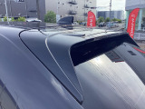 テールゲートスポイラーも装着されています。