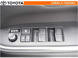 電動格納ミラーは、スイッチで簡単操作!狭いスペースでの取り回しや駐車時に大変重宝します。