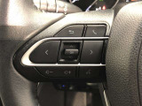 【ステアリングスイッチ】左です。ハンドルから手を離さず、運転に集中したまま手元でオーディオ操作等ができます。