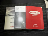【メンテナンスノート・取扱い説明書】メンテナンスノートでは、車の整備歴等を確認することが出来ます