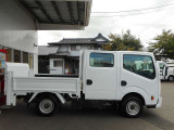 ディーゼル、4WD、マニュアル、ABS、Wキャブ、パワーゲート600キロ、荷台内寸約:L203&times;W161&times;H38