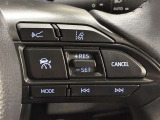 クルーズコントロール装備 アクセルを踏むことなく車速を一定キープ。高速道路も楽々走行出来ます。
