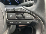 レーダークルーズコントロール(全車速追従機能付)付きです。車速に応じて追従支援してくれるので、ロングドライブも快適です。詳細は販売店スタッフまでおたずねください。