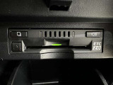 ETC車載器付きです。高速道路の料金所もスムーズに通過できます。