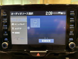 8インチディスプレイオーディオ フルセグTV視聴可能で、大きな見やすい画面で遠くへお出掛けの際にも安心です。