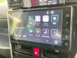 【9インチ ディスプレイオーディオ】大画面ディスプレイへお持ちのスマートフォンと連携して、ナビやbluetoothでの音楽再生が可能です♪デザインはもちろん操作性も良好!別途ナビ機能の取付可能です♪