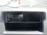 こちらのお車にはCDラジオデッキが付いています!