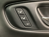 パワーシートは電動で細かく位置を調整でき、ドライビングポジションを快適な位置に合わせられます♪ メモリ機能付きで2パターンまでポジションの記憶ができとても便利です!