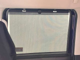 日よけになるシェード付き★必要なときだけ引き出せるので普段はすっきり収納できます★