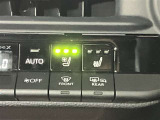 運転席側のシートヒータースイッチ&シートベンチレータースイッチです。