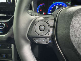 ステアリングスイッチ装備!運転しながら手元でオーディオの操作などができます。