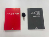 説明書&メンテナンスノート&キー。