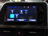 【オーディオソース】ラジオはもちろんCD、フルセグ、DVD、Bluetooth、SD機能を装備しております