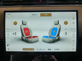 後席にもシートヒータークーラー装備