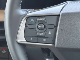ハンドルの左側にはプロパイロットシステムのスイッチが付いているので、高速道路の運転が楽になりますよ!左側のオーディオ操作のスイッチにて音量調整等をナビを直接触ることなく操作ができます。