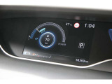e-POWERシステムの作動状況をモニターでお知らせ。