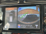 【アラウンドビューモニター】専用のカメラにより、上から見下ろしたような視点で360度クルマの周囲を確認することができます☆死角部分も確認しやすく、狭い場所での切り返しや駐車もスムーズに行えます。