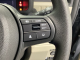 ステアリングホイールの右側がクルーズコントロールスイッチです。アクセルペダルを踏まずに一定走行が出来るので、高速道路での走行がグッと快適になります。