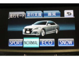 燃費優先のECO。パワー優先のSPORT。走りと燃費のバランスに優れたNORMAL。そして、雪道発進時の強い味方SNOW。気分や走行状況に合わせて走りを選べるドライブモードセレクトが装備されています。