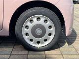 純正ホイールカバー付スチールホイール 155/65R14