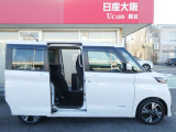 両側電動スライドドアで乗り降りし易い軽自動車ルークス!!