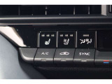 シートヒータとシートベンチレーションを装備しています。