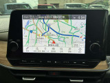 日産純正ナビゲーションです。初めて走る道でも安心して運転が出来ます。