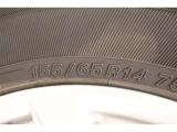 155/65R14    車両装着標準タイヤサイズです。 タイヤのご相談もトヨタモビリティ石川にお任せください