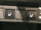 シートヒーター付き。寒い日の朝はシートヒーターで快適です。室内が暖まる前の時間でも、お尻はポカポカ♪