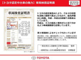 車両検査証明書があり、お選びいただく一つの目安となります☆