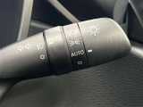AUTOの位置にセットしておくと、暗くなったら自動でライトの点灯をサポートしてくれます!高速道路でのトンネル通過時など便利です!