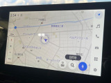【10.5インチナビ】高級感とインパクトのある大画面ナビを装備。各種オーディオ操作はもちろん、スマホ連携もできる利便性の高いナビです♪