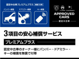 充実の安心補償サービス。