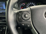ステアリングスイッチ装備!運転しながら手元でオーディオの操作などができます。