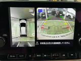 駐車時はナビゲーションでアラウンドビューモニターを見ることができ、安心して後ろを把握することが出来ます。