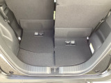 片方をスライドさせるとこんな感じです♪荷物の量に合わせてアレンジ出来ます♪