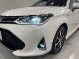 LEDヘッドライトです。デザイン性がよくとても明るいので、夜間の走行や悪天候でも安心です。しかも長寿命!