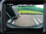 バックカメラも綺麗な映像が映されます。