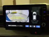 バックカメラの画像です。車庫入れの安心感がアップしますね☆