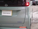 リヤ部のソナーと霧や吹雪時に後車に存在を知らせるリアフォグランプ装備です。(リアフォグは通常時には使用しないでください)