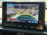 バックモニター搭載で車庫入れ安心!バック中の死角部分がモニターに映し出されるので安全性アップ!!