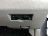 ETC車載器付きです。高速道路の料金所もスムーズに通過できます。