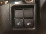 シートヒーター付きで寒い日には暖か快適!