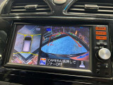 【バックカメラ】運転席から画面上で安全確認ができます。駐車が苦手な方にもオススメな便利機能です。